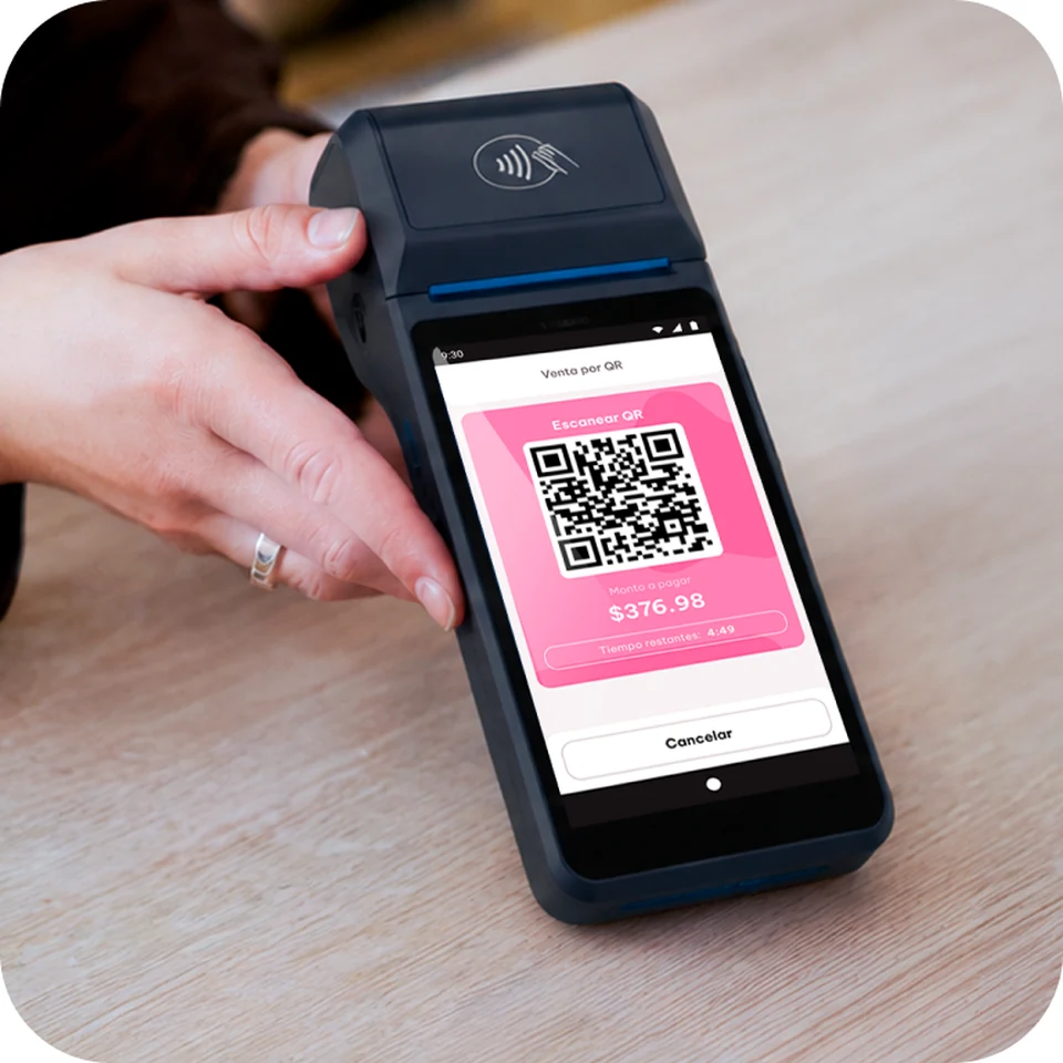 Cobro con Tafi POS y QR en el punto de venta